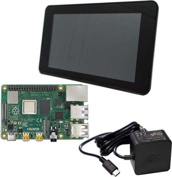 Produktbild Raspberry Pi EB32646 - 4 B 4GB Bundle mit Display Gehäuse NT