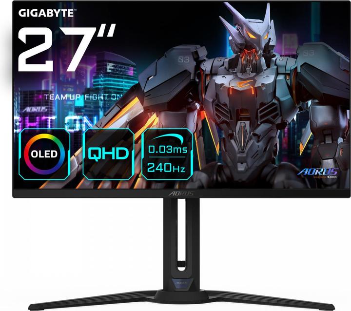 Gigabyte Aorus FO27Q2 EK (2560 x 1440 pixels, 27")