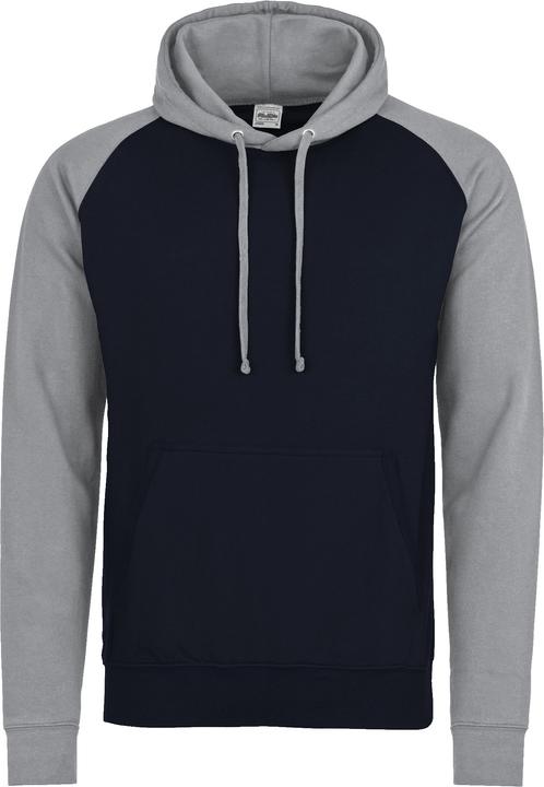 Actual product image Awdis Just Hoods hooded sweatshirt two-coloured (XXL)