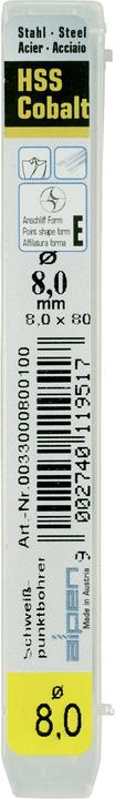 Produktbild Maykestag Schweisspunktbohrer HSS-Co5 Länge 80 mm Bohrer ø 6 mm (6 Millimeter)