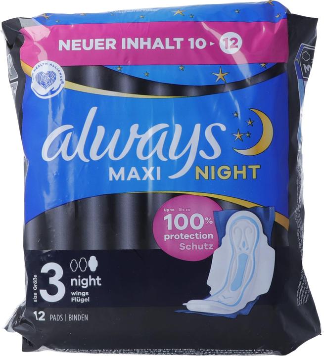 Always Maxi Night (12 x, Damenbinden)