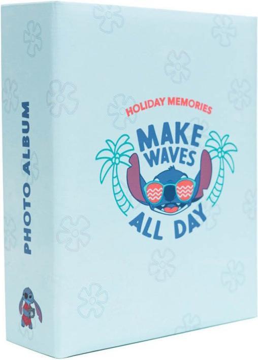 Actual product image Disney Grupo Erik Stitch Photo Album 6x4 - 100 Pockets