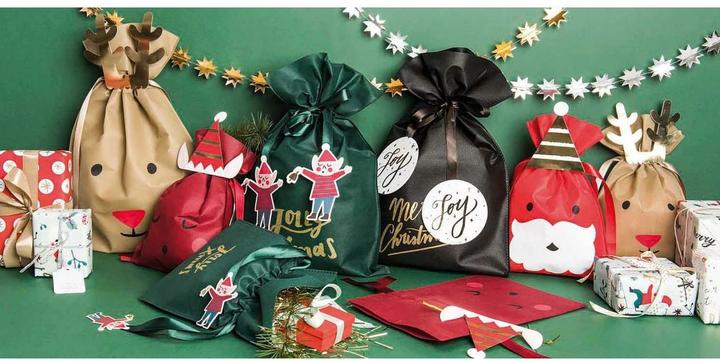 Immagine prodotto Rico Design Sacchetto regalo 30 x 45 cm, rosso (Borsa da regalo, 1 x)