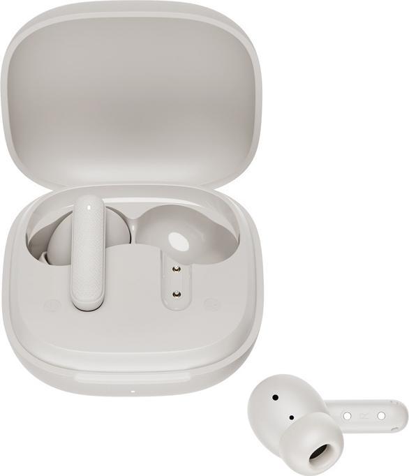 Actual product image QCY TWS Buds T43 ANC Headphones (white) (ANC, Wireless)