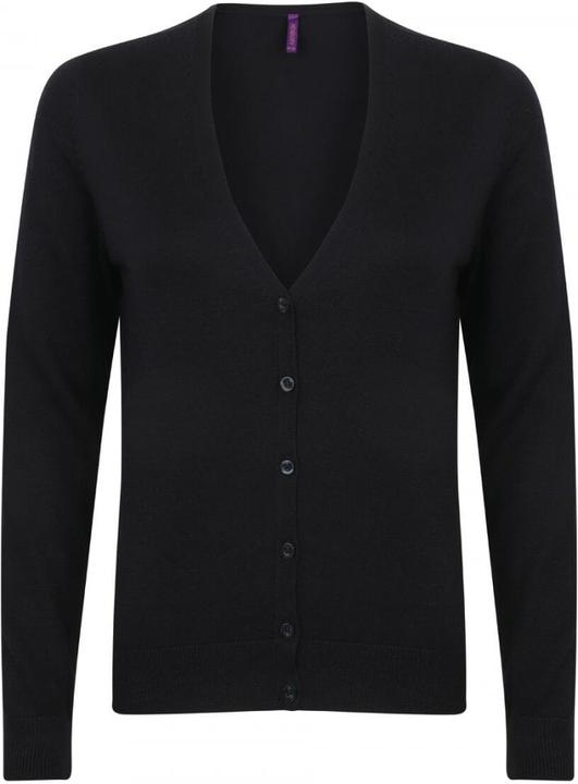 Actual product image Henbury Cardigan With V Neck (L)