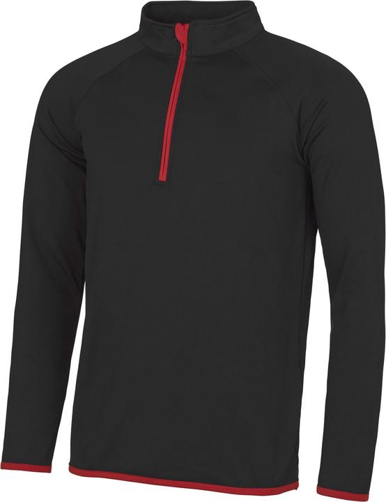 Awdis Just Cool Sweatshirt mit Reissverschluss bis zur Brust