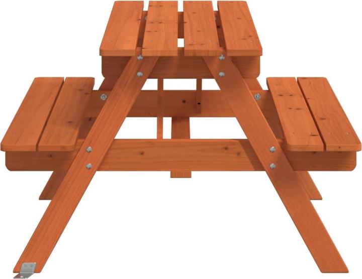 Image du produit VidaXL Table de pique-nique pour 4 enfants avec trou pour parapluie