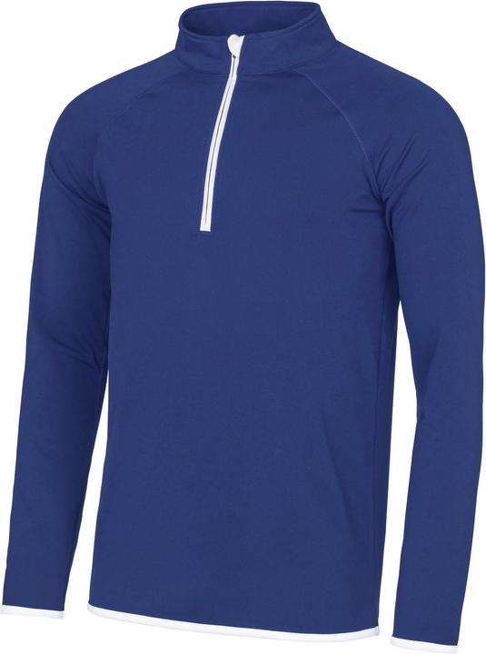 Awdis Just Cool Sweatshirt mit Reissverschluss bis zur Brust