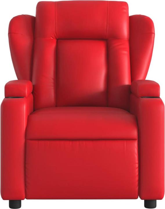 Produktbild VidaXL Massagesessel Rot Kunstleder,Farbe: Rot,Material: Kunstleder