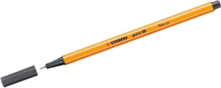 Actual product image STABILO point 88 Fineliner (Black grey, 1 x)