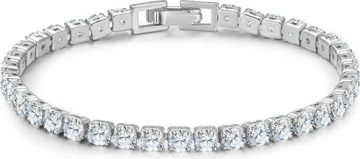 Glanzstücke München Damen Sterling Silber Zirkonia Silber - 34408 (19 cm, 925er Silber)