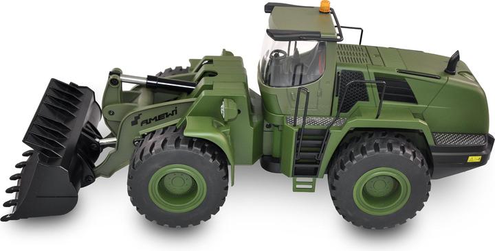 Image du produit Amewi Chargeuse sur pneus G485E ME militaire (RTR Prêt à fonctionner)
