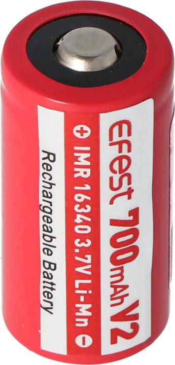 Produktbild Efest Akku IMR 16340 V2 (Pluspol erhöht) (16340, 700 mAh)
