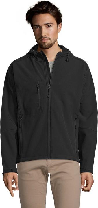 Produktbild Sols Replay SoftshellJacke mit Kapuze atmungsaktiv winddicht wasserfest (XS)