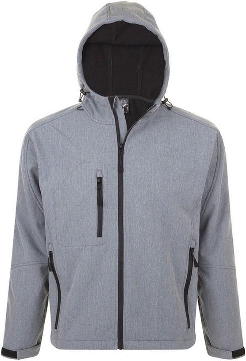 Produktbild Sols Replay SoftshellJacke mit Kapuze atmungsaktiv winddicht wasserfest (S)