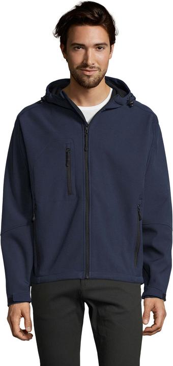 Produktbild Sols Replay SoftshellJacke mit Kapuze atmungsaktiv winddicht wasserfest (L)