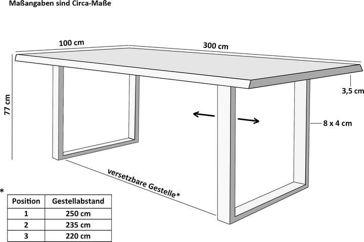 Image du produit SAM Milo (300 x 100 x 77 cm)