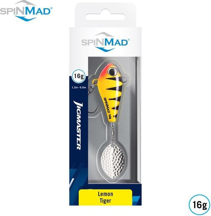 Actual product image Lieblingsköder SpinMad Jigmaster Lemon Tiger (120 cm)