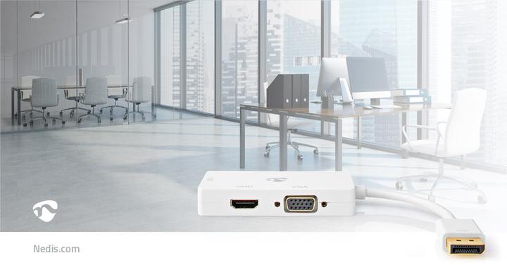 Produktbild Nedis Displayport-Adapter| DisplayPort 1.2| DVI-D 24+1-Pin Buchse HDMI VGA (VGA)