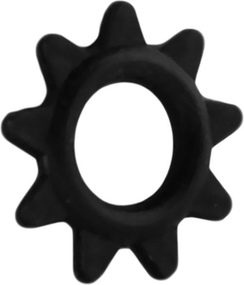 Produktbild Star Piercing O-Ring Stern schwarz (ohne Messing, Silikon)