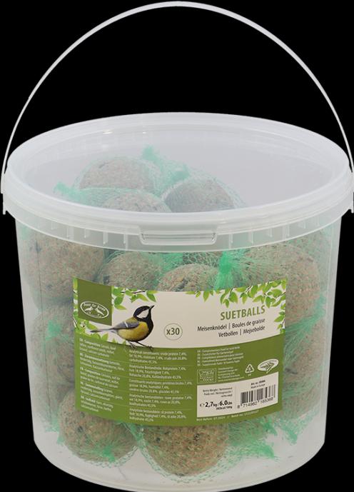 Image du produit Westfalia Seau de 30 boules à graines pour oiseaux - 2.5kg (1 x, 2.66 kg)