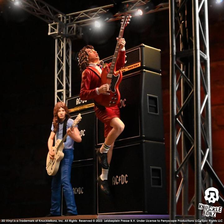 Image du produit Knucklebonz AC/DC statuette Rock Iconz Angus Young III 25 cm