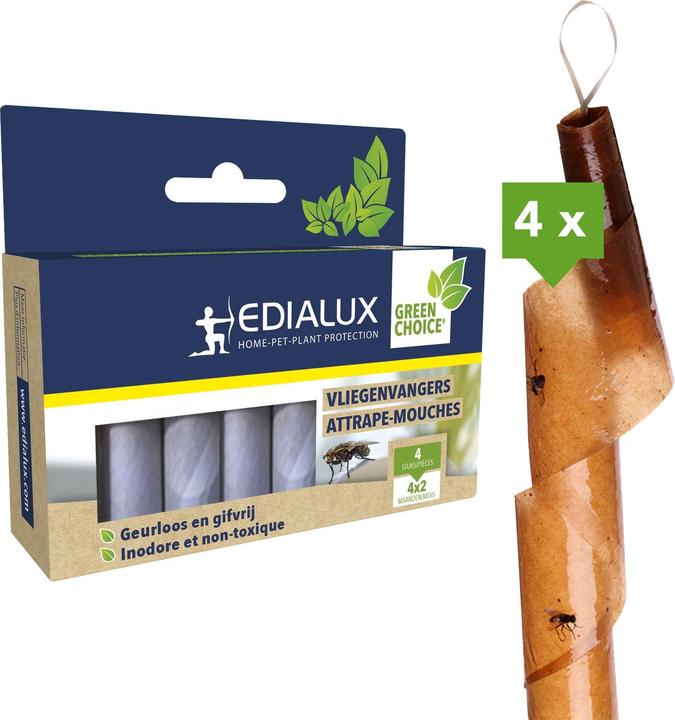 Productafbeelding Edialux Green Choice - Vliegenvanger, 4 stuks