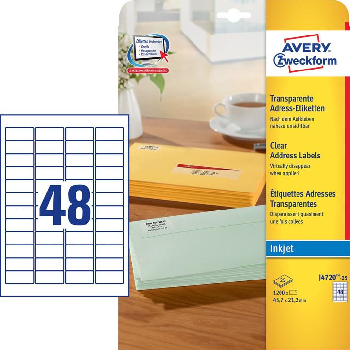 Produktbild Avery Adress-Etiketten
