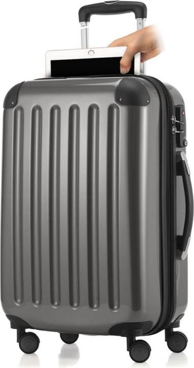 Hauptstadtkoffer Alex - Handgepäck Hartschale glänzend mit Laptopfach (42 l, Handgepäck (bis 50l))