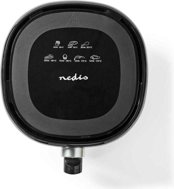 Produktbild Nedis Heissluft Friteuse | 3 l | Timer: 30 min | Analog | Schwarz (EU-Stecker)