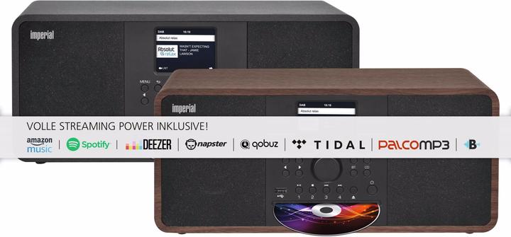 Actual product image Imperial Dabman i205 CD (Web radio, DAB+, VHF, FM, Bluetooth, Wi-Fi)