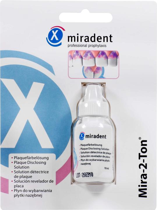 Miradent Mira-2-Ton Plaquefärbelösung, 10 ml Lösung (10 ml)