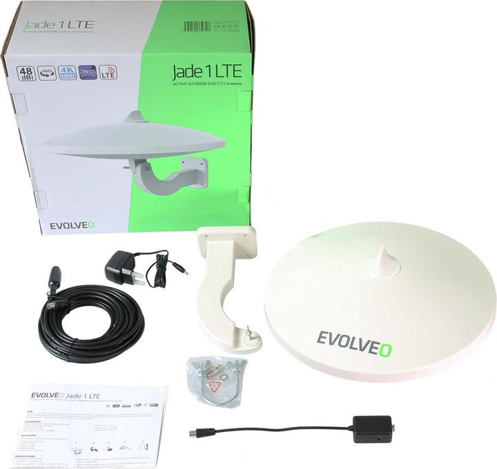 Produktbild Evolveo Jade 1 LTE television antenna Outdoor (48 dB, LTE)