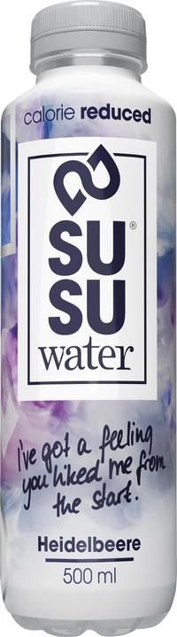 Actual product image Susu Water Heidelbeere (500ml) (6 x 50 cl)
