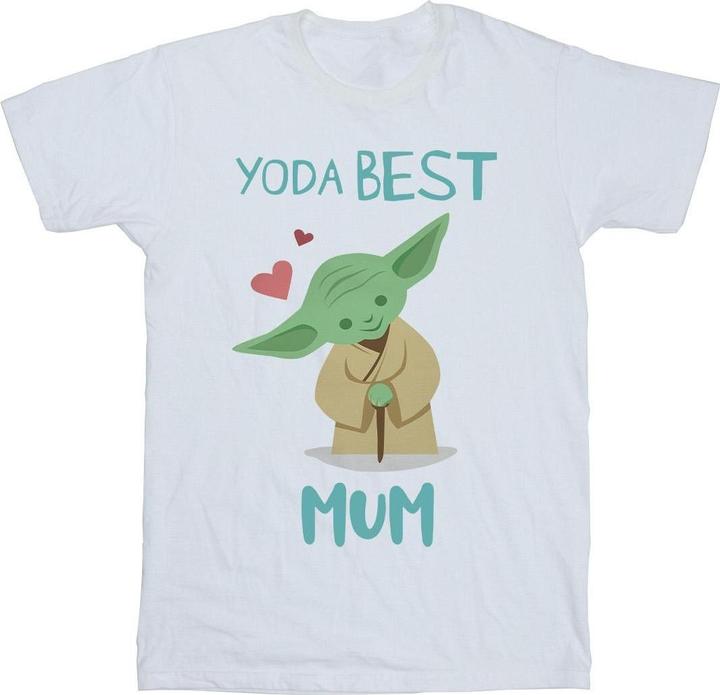 Immagine prodotto Star Wars Yoda Best Mum Maglietta Ragazze (140, 146)