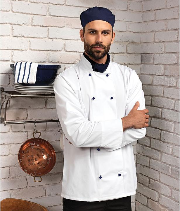 Actual product image Premier Button set chef jacket PR652 (12 pieces) (One size)