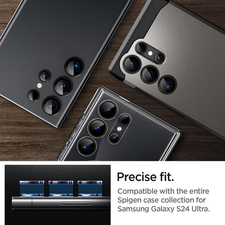 Image du produit Spigen Optik Pro EZ Fit (2 pièce(s), Samsung Galaxy S24 Ultra)