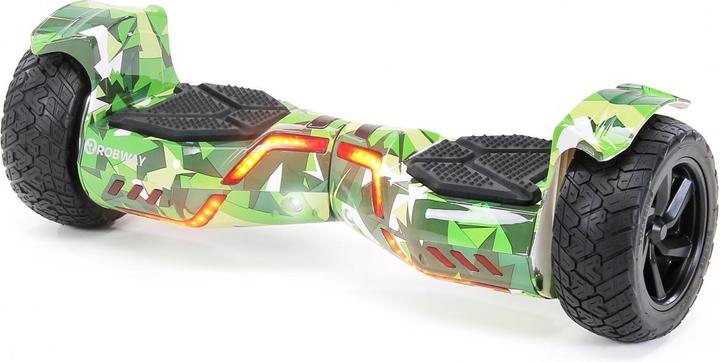 Produktbild Robway Hoverboard X2 E-Balance Board Scooter Elektro Roller Smart Self Balance (Woodland Camo Offroa