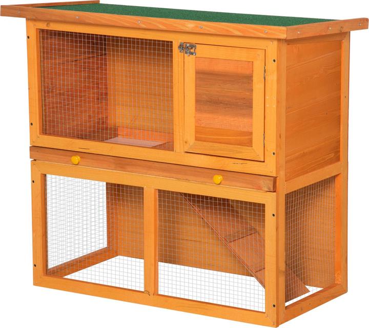 PawHut Clapier pour lapins nains