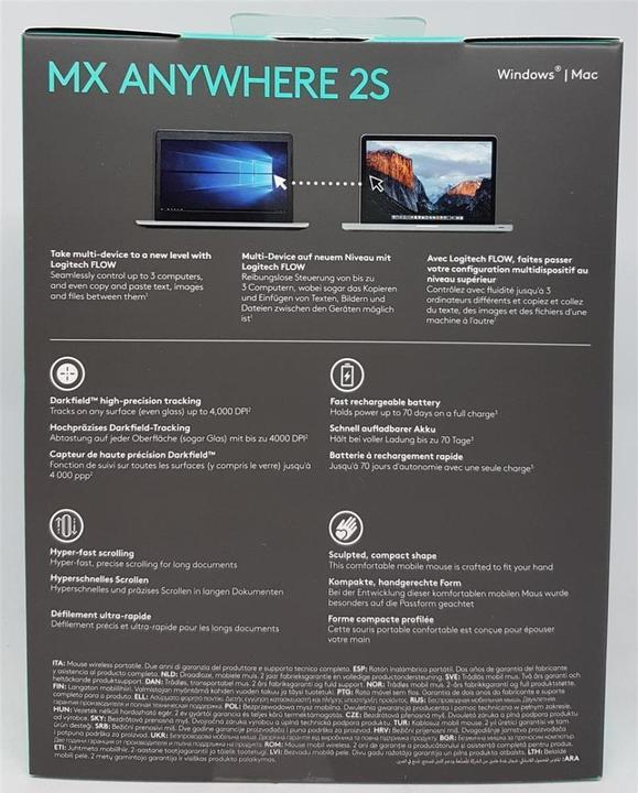 Produktbild Logitech MX Anywhere 2S (Kabellos)