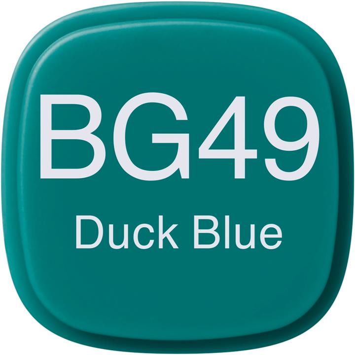 Actual product image Copic Graphic marker Classic type BG - 49 (BG49 - Duck Blue, 1 x)