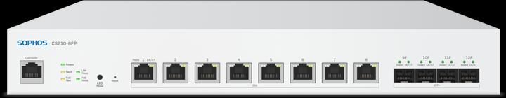 Immagine prodotto Sophos CS210-8FP - switch - gestito - 8 x 100/1000/2.5G (PoE++) + 4 x 1 Gigabit / 10 Gigabit SFP+ (12 Porti)