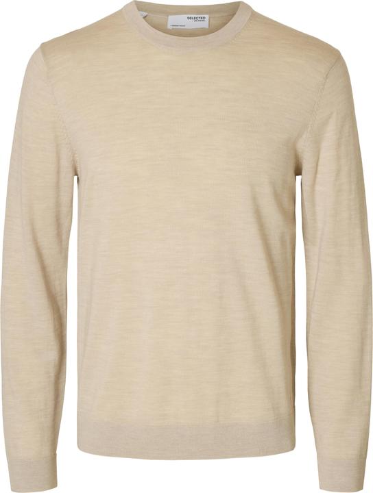 Selected Homme Slhtray Ls Knit Merino Crew Neck Noos