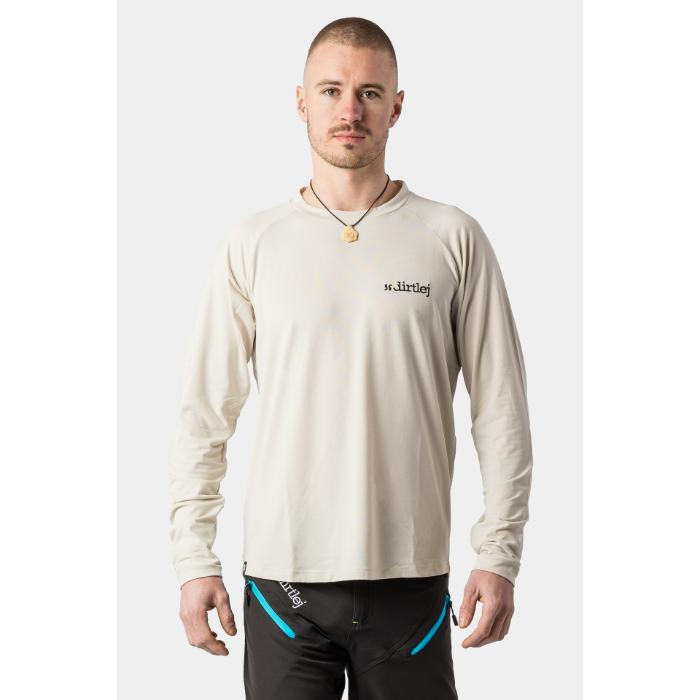 Immagine prodotto dirtlej Maglia Mountee drirelease® Merino a maniche lunghe, crema, L (L)
