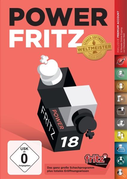 Productafbeelding Power Fritz 18 - Het zeer grote schaakprogramma met compl. openingstheorie