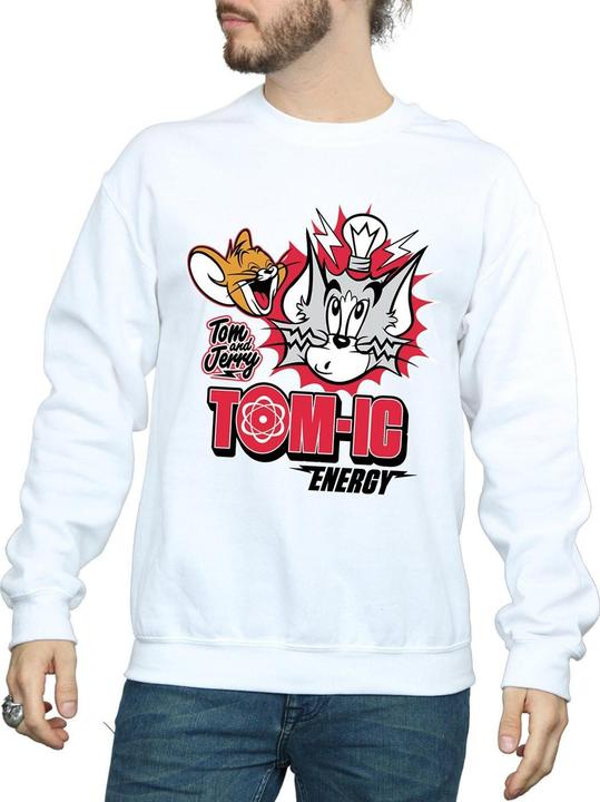 Immagine prodotto Tom & Jerry Tomic Energy Felpa Uomo (S)