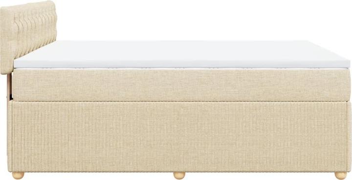 Actual product image VidaXL Bo x spring bed with mattress 160 x 200 cm fabric (160 x 200 cm, 160 x 200 cm)