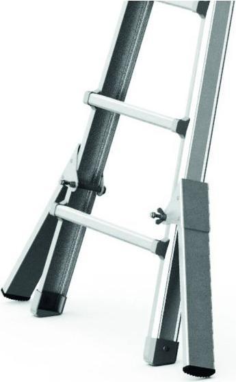 Actual product image Zarges LM Telescopic Ladder Variomax V 4 x 5 Rungs (Multi-purpose ladder, 530 cm)