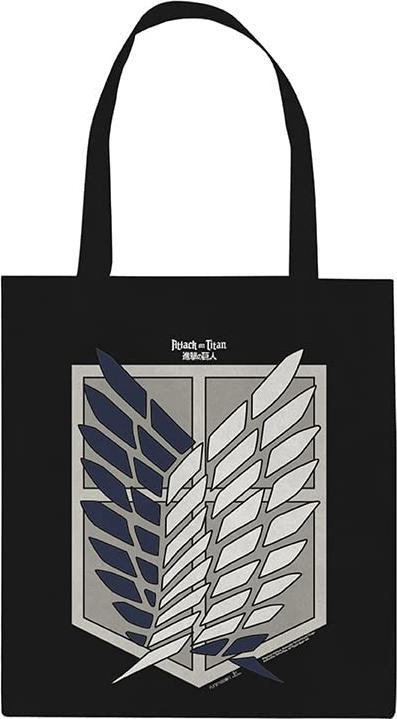 Actual product image ABYstyle Attack On Titan Tote Bag : Scout Badge