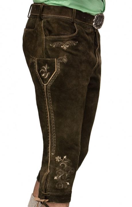Image du produit Stockerpoint Lederhose Kniebund incl. Gürtel SIGMAR4 bison gespeckt (58)